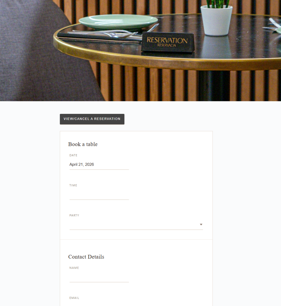 Best restaurant reservation systems for WordPress