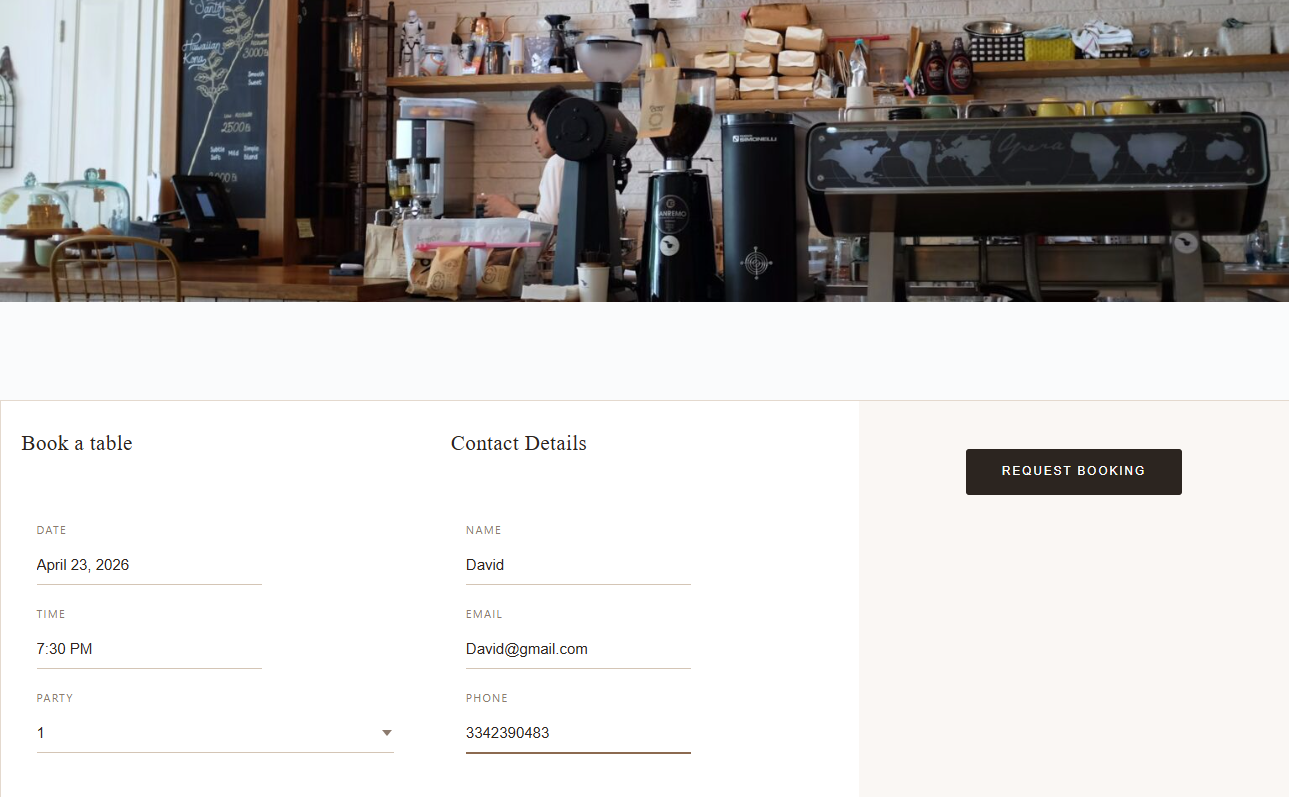 Best table booking plugins for cafes