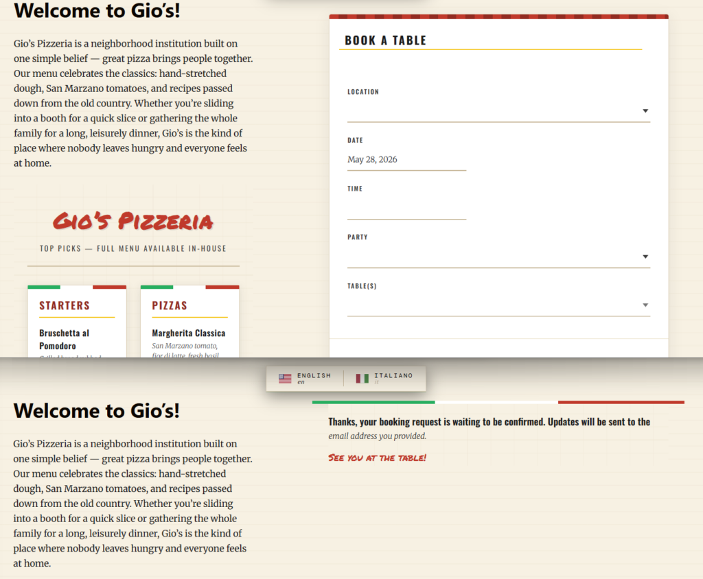 Restaurant reservation plugin for restaurant waitlists