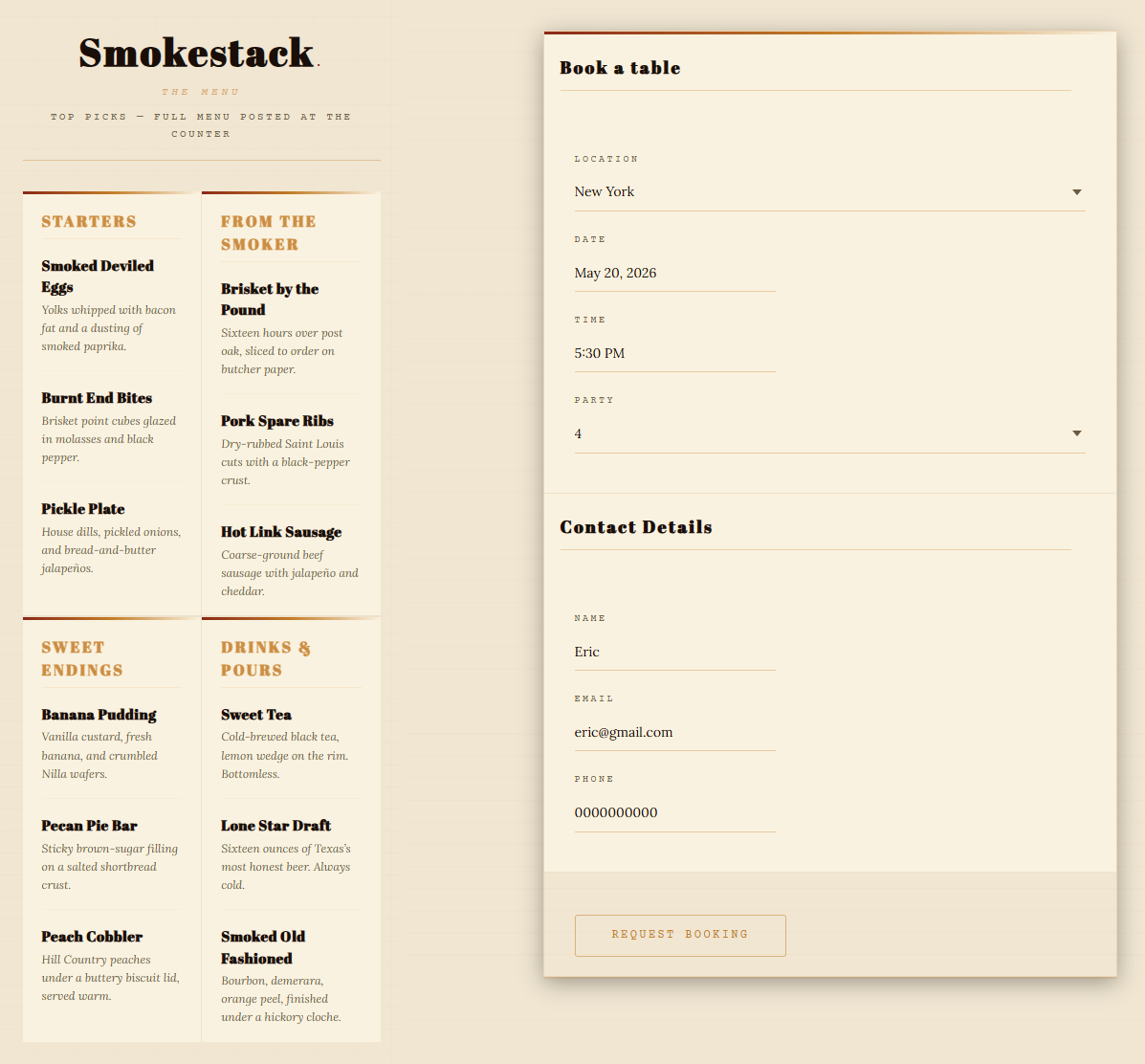 Restaurant reservation plugin for WooCommerce sites
