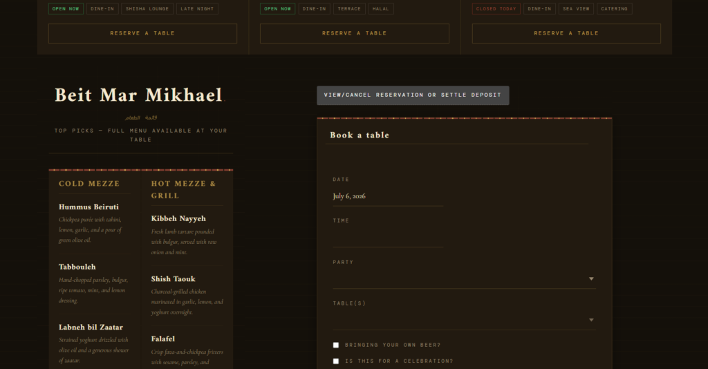 How to manage reservations across multiple restaurant locations