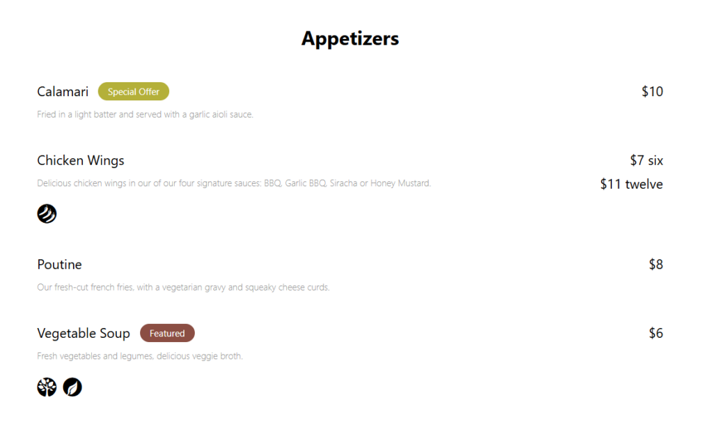 Restaurant menu plugin for WooCommerce restaurants